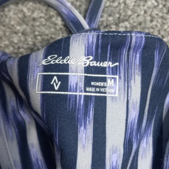 Eddie Bauer Travex Aster Space Dye Racetrack Maxi Dress - Picture 4 of 5